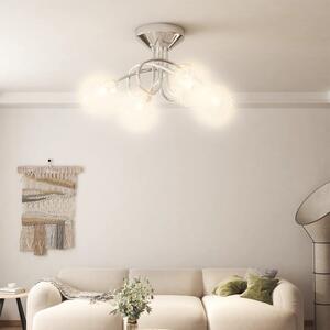 Mennyezeti lámpa dróthálós burákkal 4 db G9 LED-lámpával