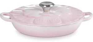 Le Creuset Signature Campagnard Öntöttvas Sütőserpenyő 26cm - Rózsaszín