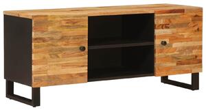 VidaXL TV szekrény tárolóval Barna 105 x 33,5 x 46 cm Tömör Mangófát