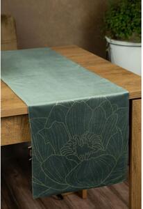 Blink13 bársony asztali futó Sötét menta 35x140 cm