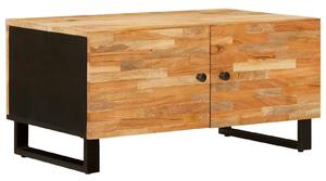 VidaXL Dohányzóasztal Barna 80 x 50 x 40 cm Tömör Mangófát