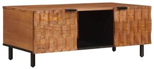 VidaXL Dohányzóasztal Barna 100 x 54 x 40 cm Tömör Mangófát