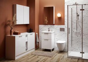 Cersanit City szekrény 59.4x44.7x72 cm Függesztett, mosdó alatti fehér S584-017-DSM
