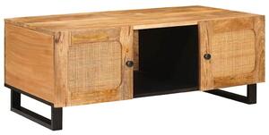 VidaXL Dohányzóasztal Artisan tölgy 100 x 54 x 40 cm Tömör Mangófát