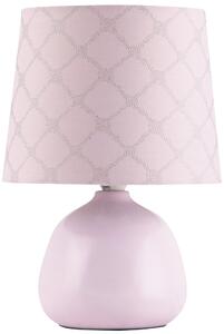 Rabalux Ellie asztali lámpa 1x40 W rózsaszín 4384