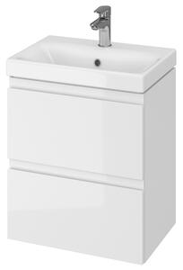 Cersanit Moduo szekrény 49.5x34.5x57 cm Függesztett, mosdó alatti fehér S929-006