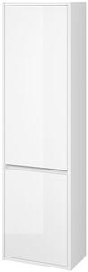 Cersanit Crea szekrény 40x25x140 cm oldalt függő fehér S924-022