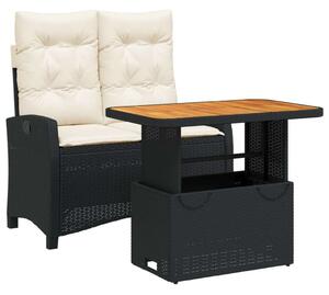 VidaXL Polyrattan Kerti Garnitúra - 2 Személyes