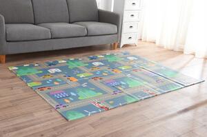 Összecsukható szőnyeg játékhoz Állatok 150x200 cm