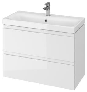Cersanit Moduo szekrény 79.5x37.5x57 cm Függesztett, mosdó alatti fehér S590-002-ECO