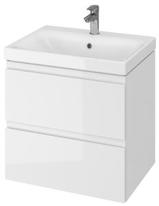 Cersanit Moduo szekrény 59.5x44.7x57 cm Függesztett, mosdó alatti fehér S929-010
