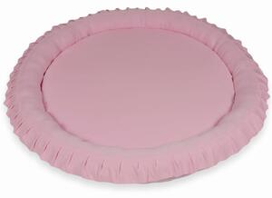 Fancy+ fodros játszószőnyeg 120 cm Szín: rózsaszín