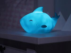 LED éjszakai lámpa Shark - kék