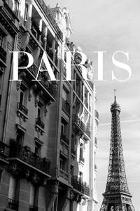 Fotográfia Paris Text 3, Pictufy Studio, (26.7 x 40 cm)