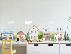 Gyermek falragaszok Uniqe City 100x60 cm