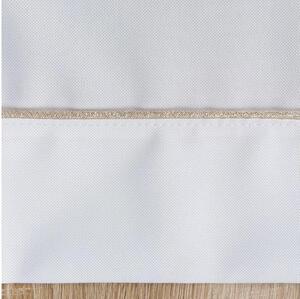 Madele asztalterítő Fehér/arany 85x85 cm
