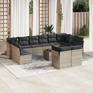 VidaXL Polyrattan Kerti Ülőgarnitúra - 13 részes