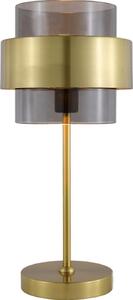 Light Prestige Miele asztali lámpa 1x40 W füst színű -arany LP-866/1TSM/GD