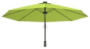 VidaXL Napernyő - Falra Szerelhető - LED - 290cm