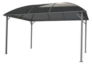 Fém pavilon Dominican 3x4 Garden Point antracit színben