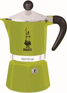 Bialetti Rainbow kotyogós kávéfőző, 1 adag, zöld (4971)