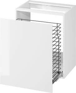 Cersanit City szekrény 60x44.7x72 cm oldalt függő fehér S584-026