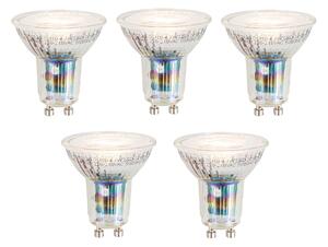 5 darabos Smart GU10 50mm-es dimmelhető LED izzókészlet 4,7W 345 lm 2700-6500K