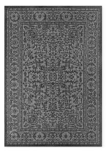 Fekete-fehér kültéri-beltéri szőnyeg 200x290 cm Duet Kona – NORTHRUGS