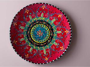 Lapos tányér 26 cm méretben "surtido color"