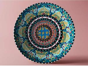Lapos tányér 26 cm méretben "surtido color"