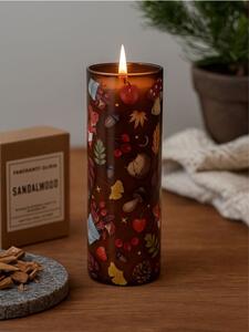 Sinsay - Illatos gyertya Sandalwood - barna