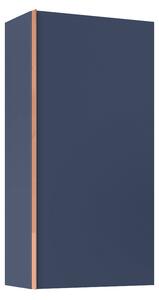 Elita Look szekrény 40x21.6x80 cm oldalt függő kék 168584