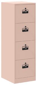 VidaXL Irattároló Szekrény fiókkal 2 pcs Rózsaszín 44 x 50 x 106.5 cm