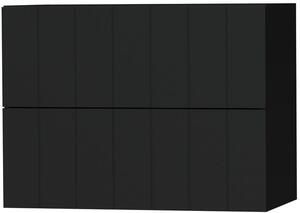 Tiger Maryport szekrény 80x45x60 cm Függesztett, mosdó alatti fekete 1495028901