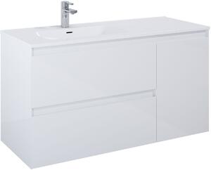 Elita Split szekrény 120x45.8x63.5 cm Függesztett, mosdó alatti fehér 169093
