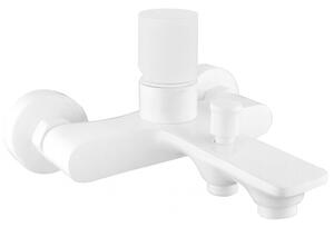Mexen Royo One Bath gombos csaptelep, fehér, 72231-20