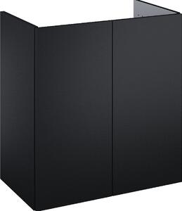 Elita Kido szekrény 60x35x63.5 cm Függesztett, mosdó alatti fekete 168101