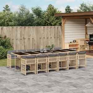 VidaXL Polyrattan Kertbútor Szett - 13 részes