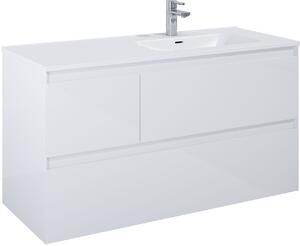 Elita Split szekrény 120x45.8x63.5 cm Függesztett, mosdó alatti fehér 169096