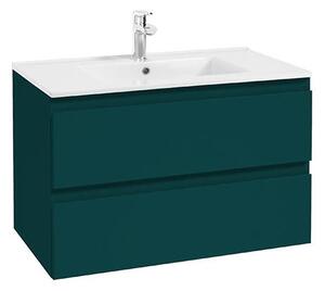Defra Como szekrény 79.9x45.8x50 cm Függesztett, mosdó alatti zöld 123-D-08049