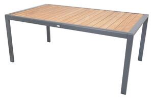 Rojaplast Annecy alumínium kerti étkezőasztal 180x100 cm
