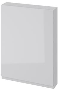 Cersanit Moduo szekrény 59.4x14.1x80 cm oldalt függő szürke S929-015