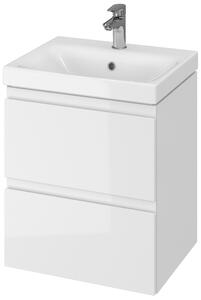 Cersanit Moduo szekrény 49.4x39.7x57 cm Függesztett, mosdó alatti fehér S929-012