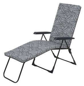 Patio Barletta nyugágy, szürke levelek