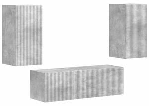 VidaXL Beton Szürke 60 x 31 x 29,5 cm