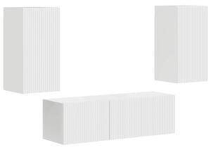 VidaXL Magas Fényű Fehér 60 x 31 x 29,5 cm