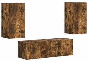 VidaXL Füstölt tölgy 60 x 31 x 29,5 cm