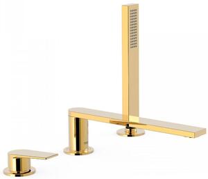 Tres Project kád és zuhany csaptelep fürdőkád fölé WARIANT-aranyU-OLTENS | SZCZEGOLY-aranyU-GROHE | arany 211.161.03.OR