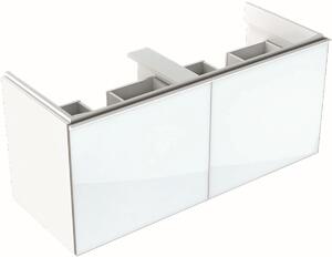 Geberit Acanto szekrény 119x47.6x53.5 cm Függesztett, mosdó alatti fehér 500.613.01.2