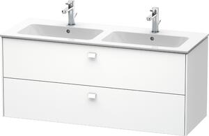 Duravit Brioso szekrény 129x47.9x55.3 cm Függesztett, mosdó alatti fehér BR410501818